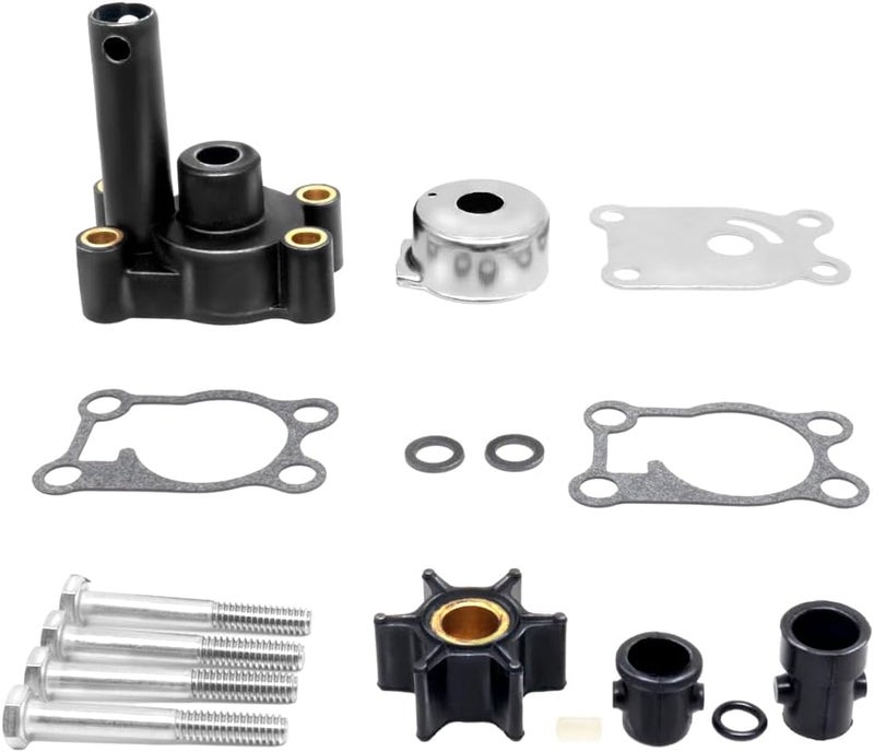 QUICKMARINE 0396644 Outboard Water Pump Impeller Repair Kit Replaces Johnson Evinrude 4-8 HP 396644 765603 389844 Sierra 18-4529 - Image 1